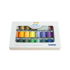 Brother Embroidery thread Set - 22 Colors