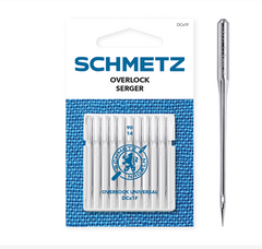 SCHMETZ Overlock Needle Size 14 (Pack of 10 Needles)