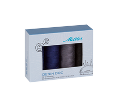 Mettler Polyshine Denim Doc Embroidery Thread- F1005007