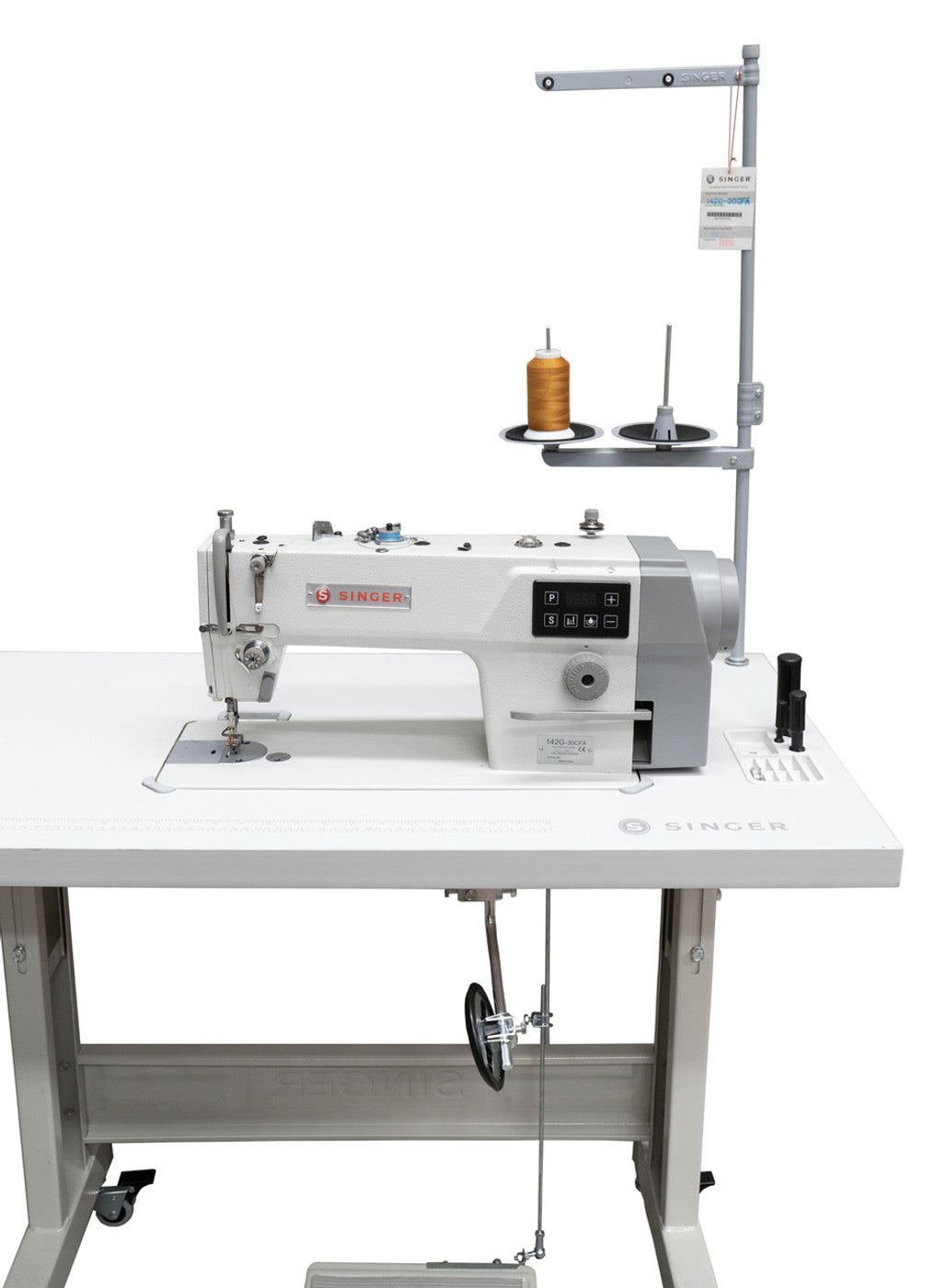 142G-F-ماكينة سنجر خياطة صناعي - سلسلة (قص فتلة)
