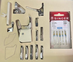 علبة اكسسوارت ماكينة الخياطة مع ابر سنجر (طقم)