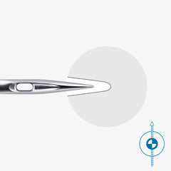 SCHMETZ Super Stretch Black Needle Size 14 (Pack of 5 Needles)