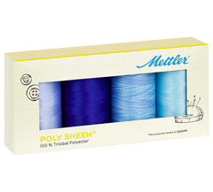 Poly Sheen Sewing Thread, Tear Resistant and Shiny, Ideal for Embroidery - F1005005