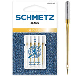 SCHMETZ Gold Jeans Needle Size 14 (Pack of 5 Needles)