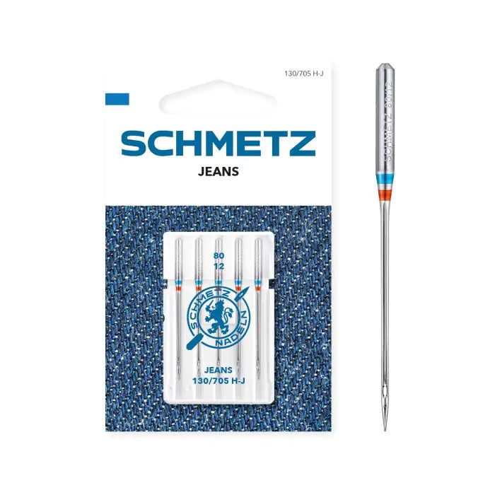   SCHMETZ Jeans Needle Size 12 (Pack of 5 Needles)