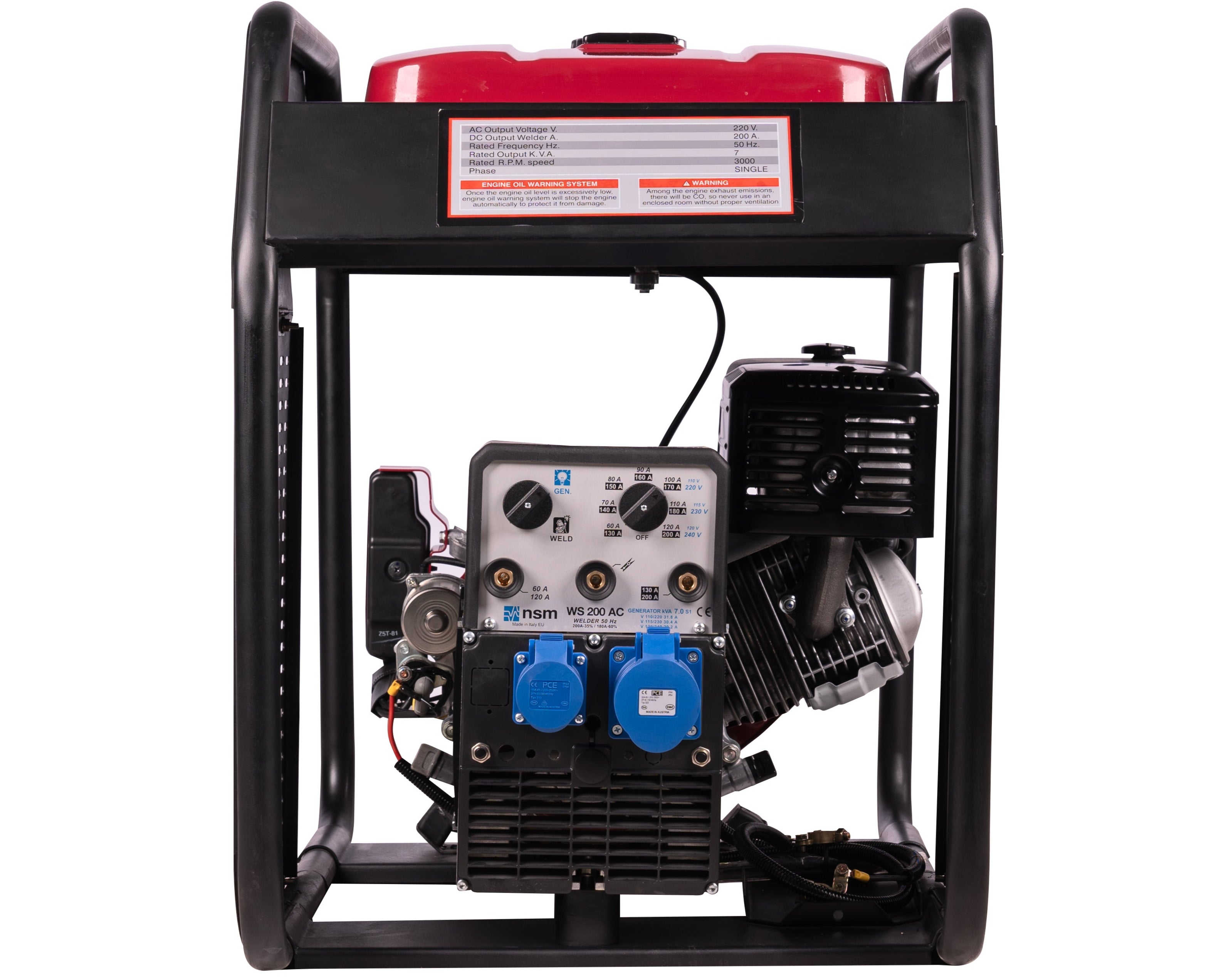 Brava Welding and Generator Machine - (BR 250 AWS)