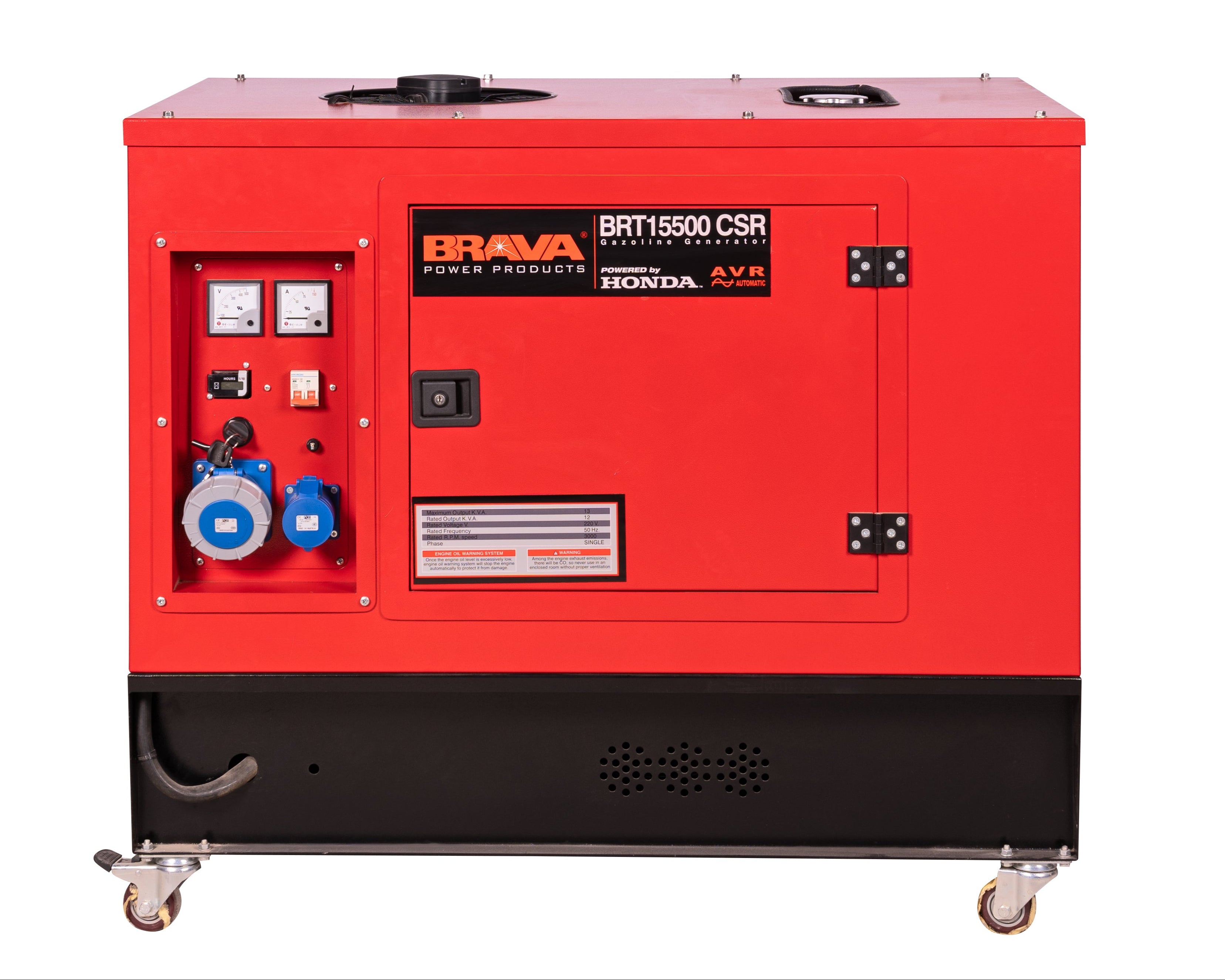 Brava Generator With Cabin - (BRT 15500 CSRX) 