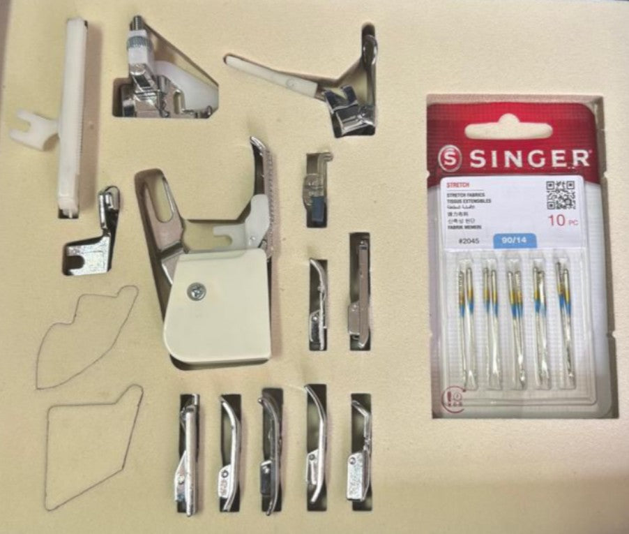 Multi-Use Accessories Set With Singer Needles