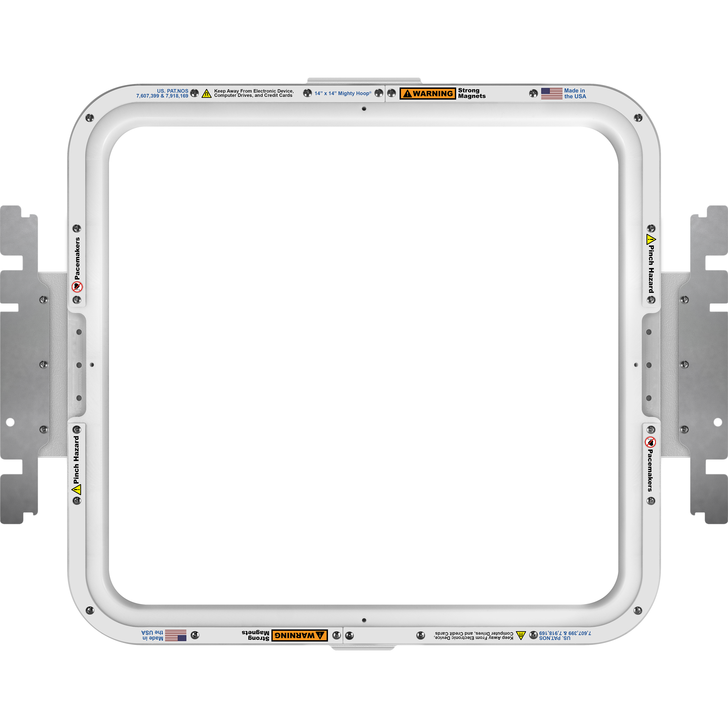 طارة التطريز هوب ماستر مسطحة بحجم 14×14 إنش MH-PR-1414-F-M1