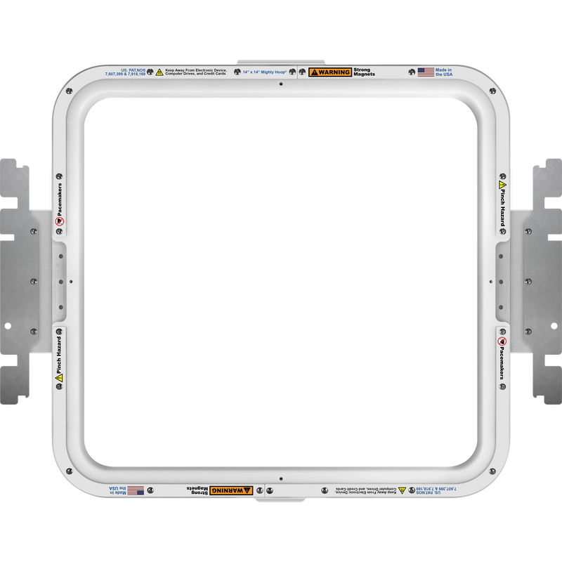 طارة التطريز هوب ماستر مسطحة بحجم 14×14 إنش MH-PR-1414-F-M1