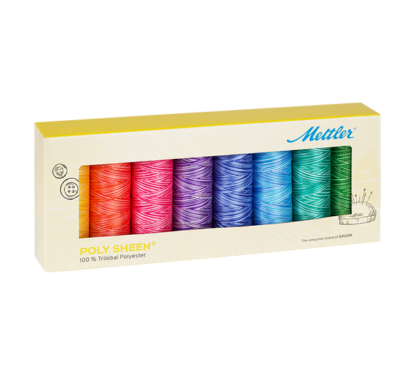 Poly Sheen Sewing Thread, Tear Resistant and Shiny, Ideal for Embroidery - F1005012