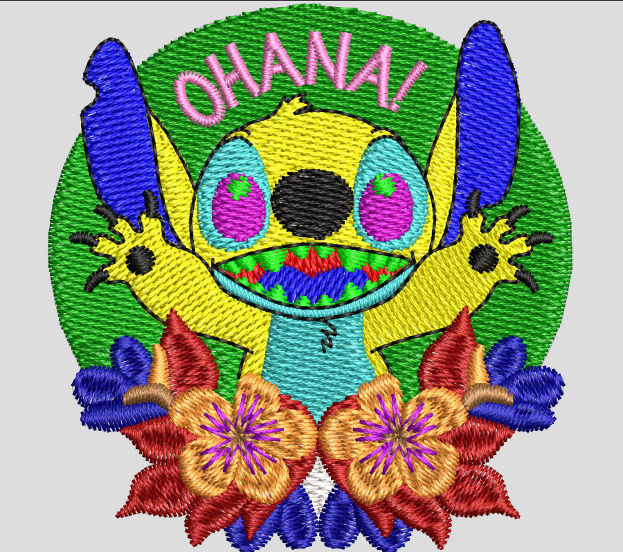 Digital stitch 4 embroidery design