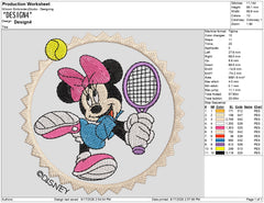 Disney Minnie Digital Embroidery Design4
